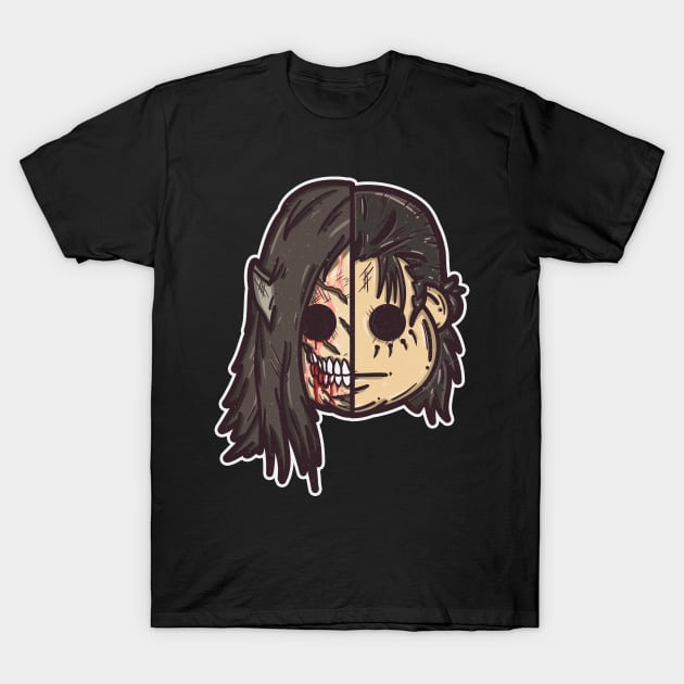 ChunkieCheeks - Attack on Titan Eren T-shirt T-Shirt by Chunkie Cheeks